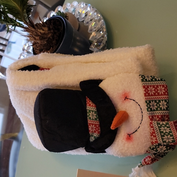 Christmas Scarf - snowman - Picture 12 of 12